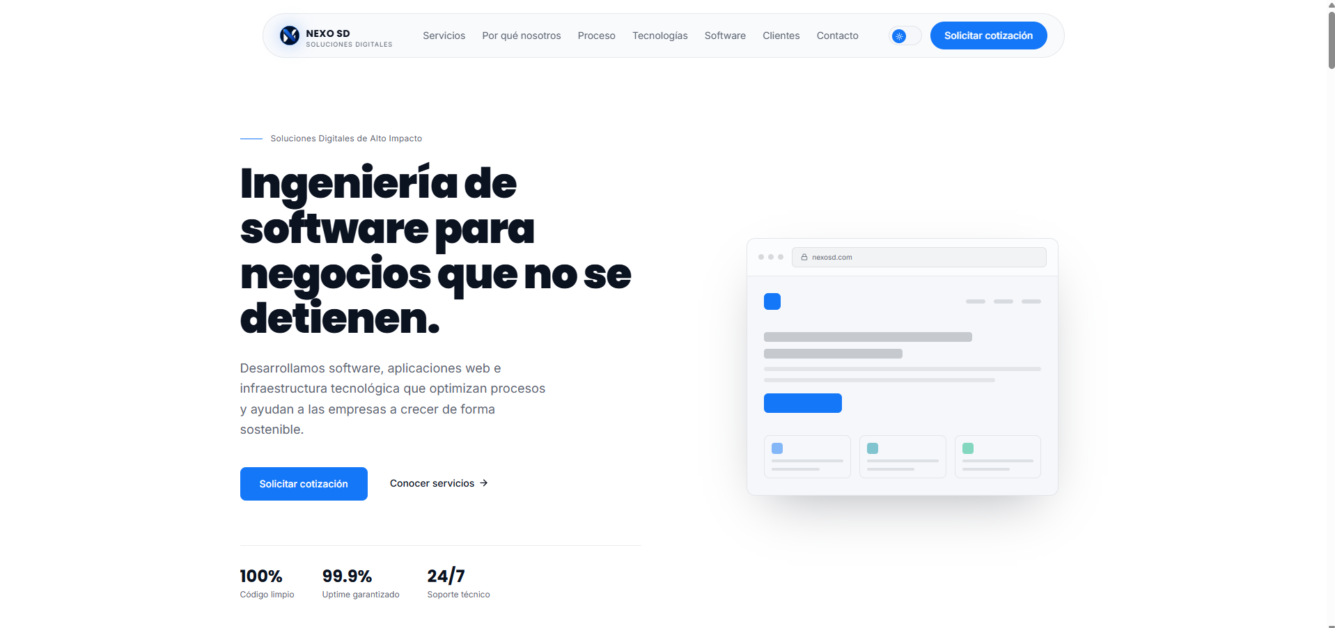 NEXO SD - Soluciones Digitales